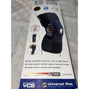 Adjusta Fit Neo G Hinged Knee Brace Universal Size Right Or Left Knee